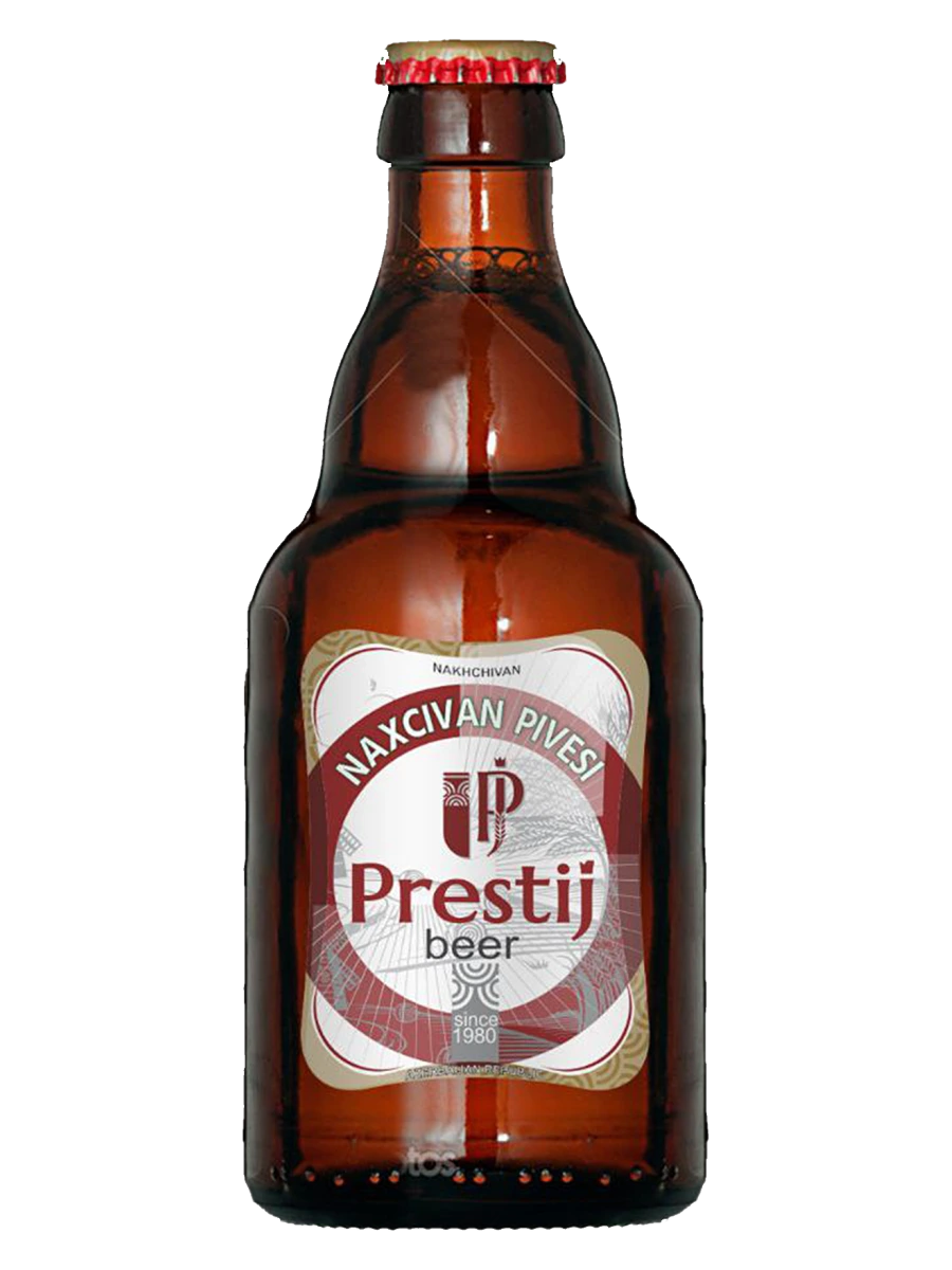 Prestij Beer — Global seri · kırmızı etiket